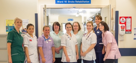 ward stroke nhs rehabilitation acute sath unit welcome