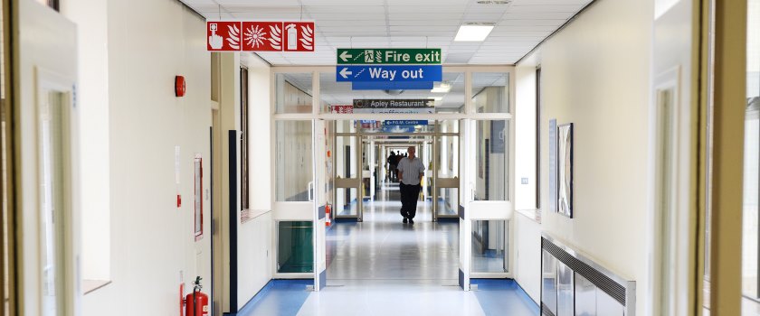 Image of inside a hospital