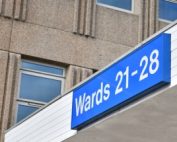 Ward block entrance