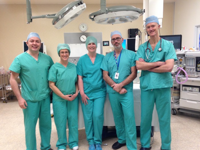 Mr John Loy, Consultant Bariatric Surgeon Sister Bryony Price, Bariatric Nurse Specialist Sam Ayers, Bariatric Theatre Sister Mr James Rink, Chief Bariatric Surgeon Dr Rob Law, Bariatric Anaesthetist