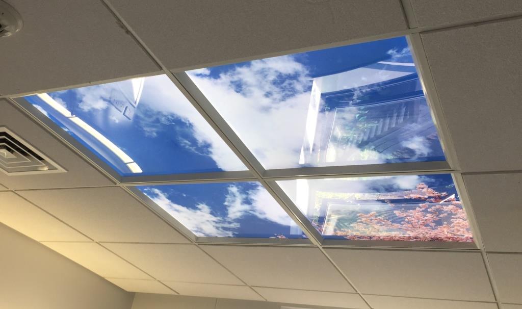 Stunning sky ceilings to help improve patient experience SaTH
