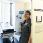 A matron in the hospital