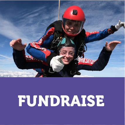 Click here to find out ways that you can fundraise for us