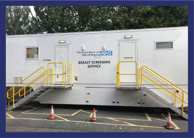 Breast Screening Mobile Unit (Market Drayton & Bridgnorth – Temporary Service Change (June 2022)