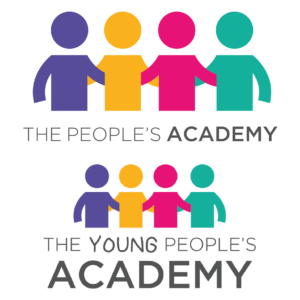 An image with the words 'The People's Academy' and 'The Young People's Academy'