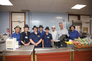 Members of the Catering Team at Royal Shrewsbury Hospital