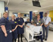 Colleagues from the Renal Unit at the opening of the new purpose-built facility at Hollinswood House, Telford.
