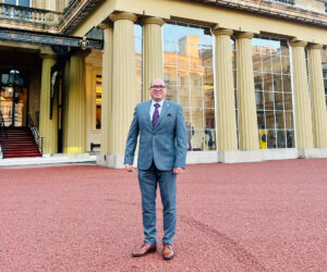 Jan Bacani at Buckingham Palace