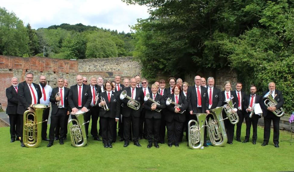 Image of Jackfield Brass Band Courtesy of the Jackfield Brass Band Facebook Page