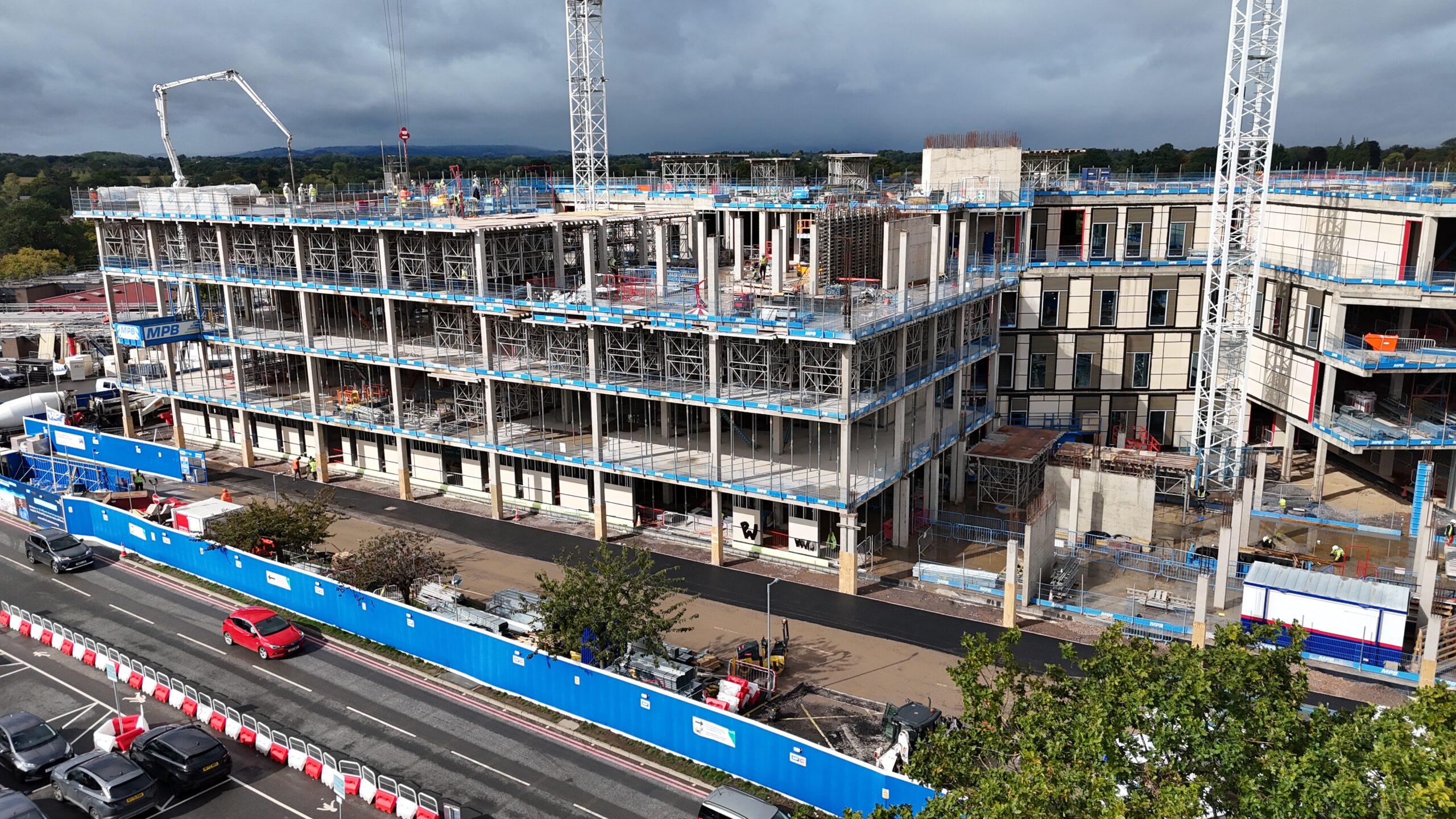 An image of building works