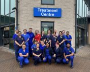 The Endoscopy Team outside the RSH Treatment Centre.