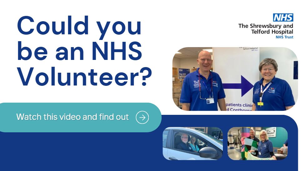 Could you be an NHS Volunteer? Watch this video and find out.