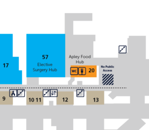 Map of Apley Food Hub